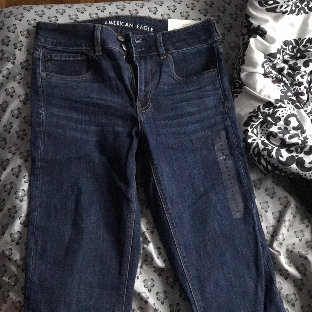 Dark wash jeans